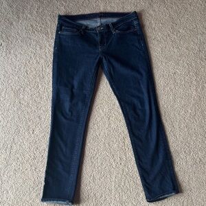 Kate Spade Deep Indigo Straight Leg Jeans